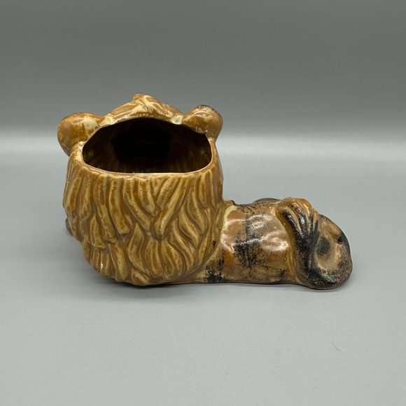 Vintage Lion Planter - Picture 3 of 7